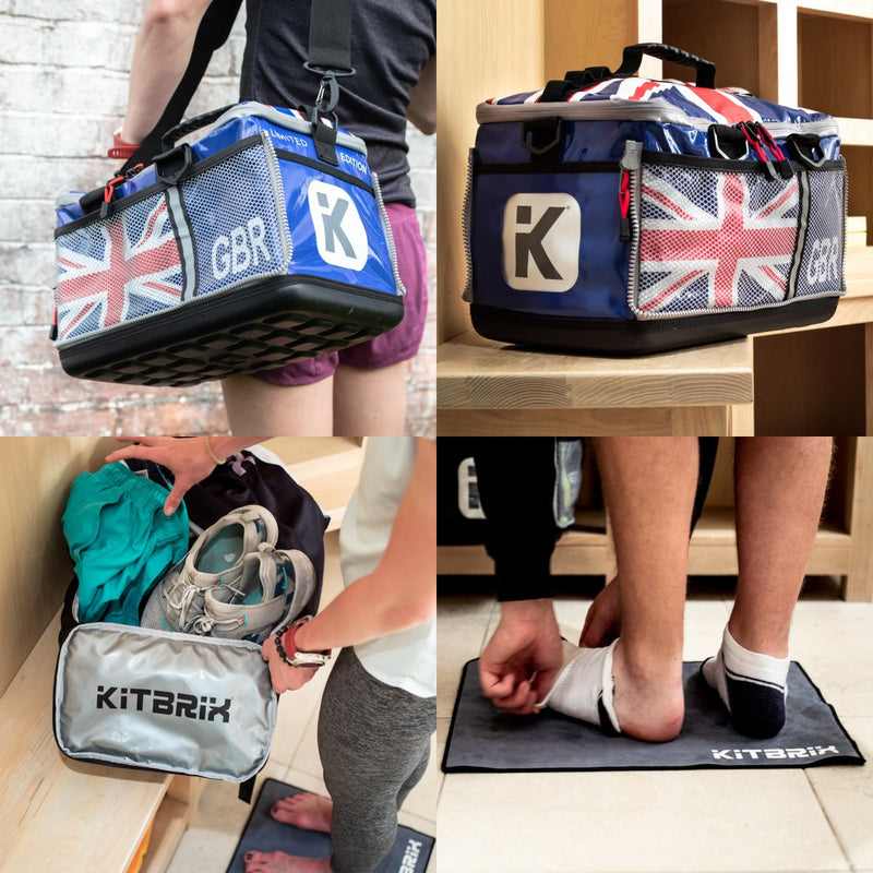USA Gym Bag, CItyBrix Bag and Sit Mat