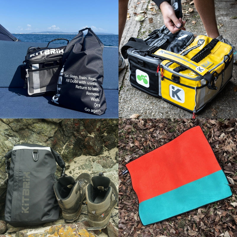 Our modular, grab-and-go transition bags double as dry bags and waterproof gear haulers, making last-minute escapes easy, so you can spend less time packing and more time doing.