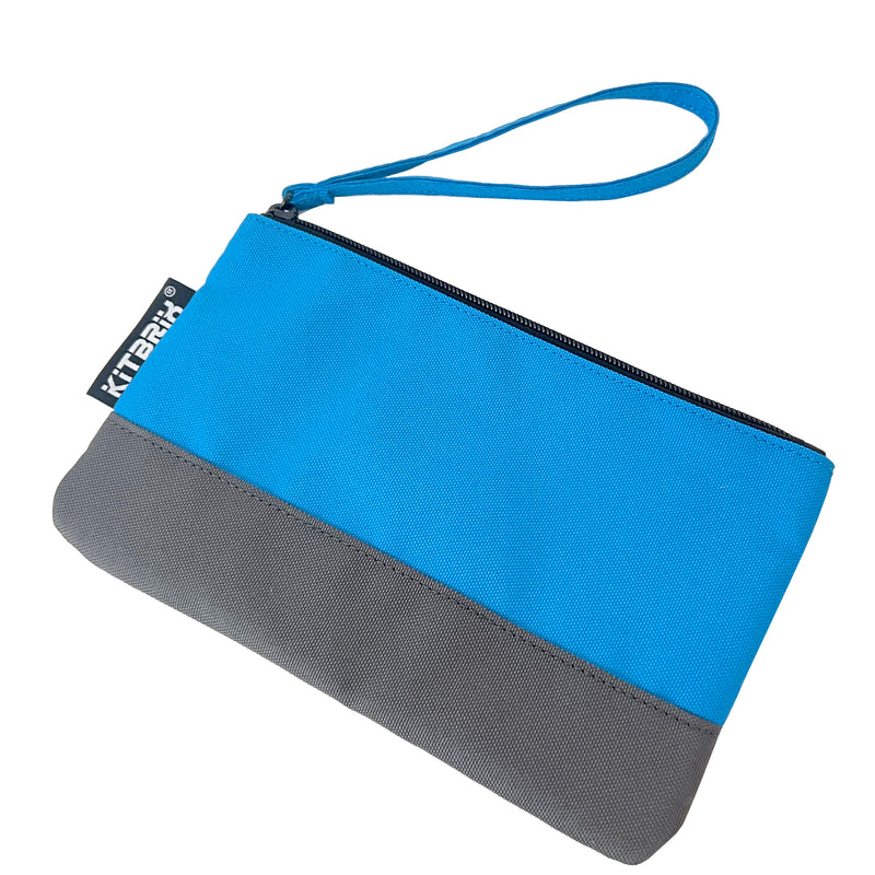 Durable duo-color pouch for pocket-handkerchiefs, perfect for on-the-go storage.