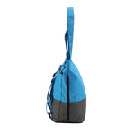 Kitbrix TotePack Aqua Blue-Grey, perfect for gym, work, travel, or adventure with flexible carrying options.