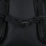 PoKit daypack rolls down like a dry bag, featuring multiple clips for capacity adjustment.