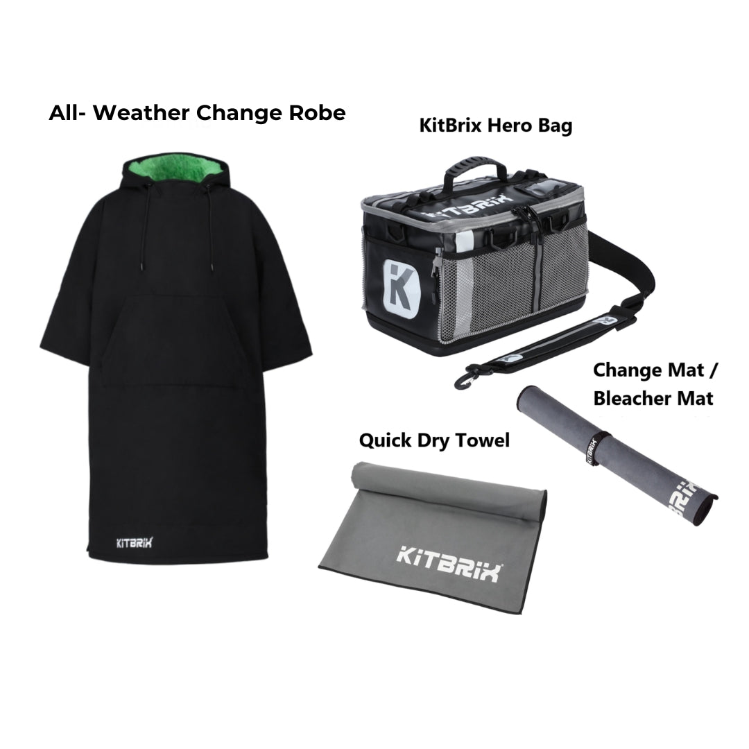 Warm change robe | Transition bag | Change Mat | Insulated Poncho ...