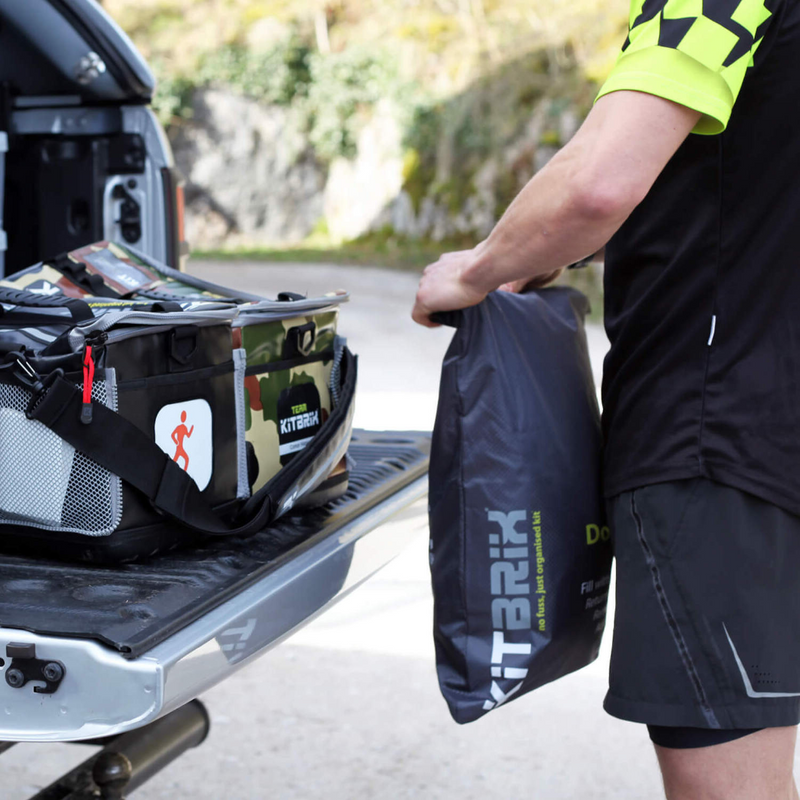 Sleek and functional waterproof backpack for hiking, biking, and daily use