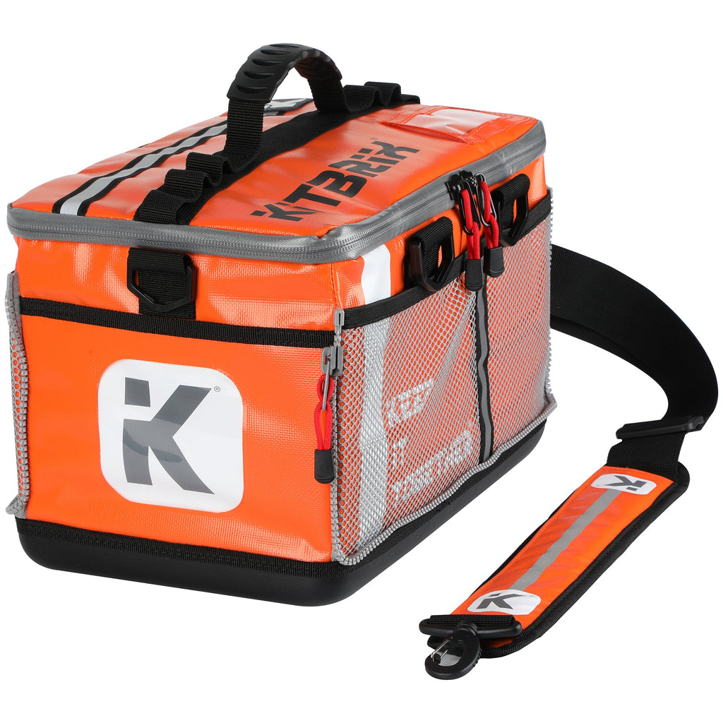 orange sports bag