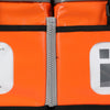 Athletic Sports Bag Orange Durable zipper