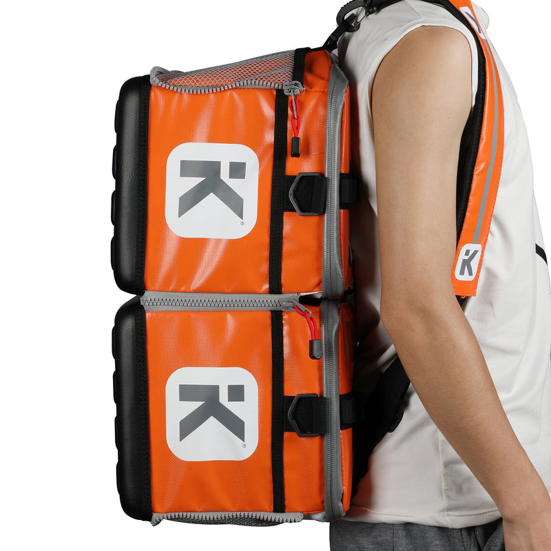 Orange Triathlon Gear Backpack