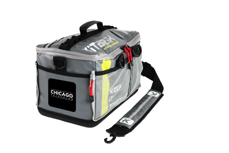 Workout Bag Chicago Triathlon Silver