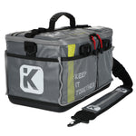 grey kit bag