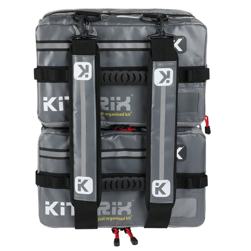 grey kit bag