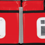 Triathlon Gym Bag Red duable zipper