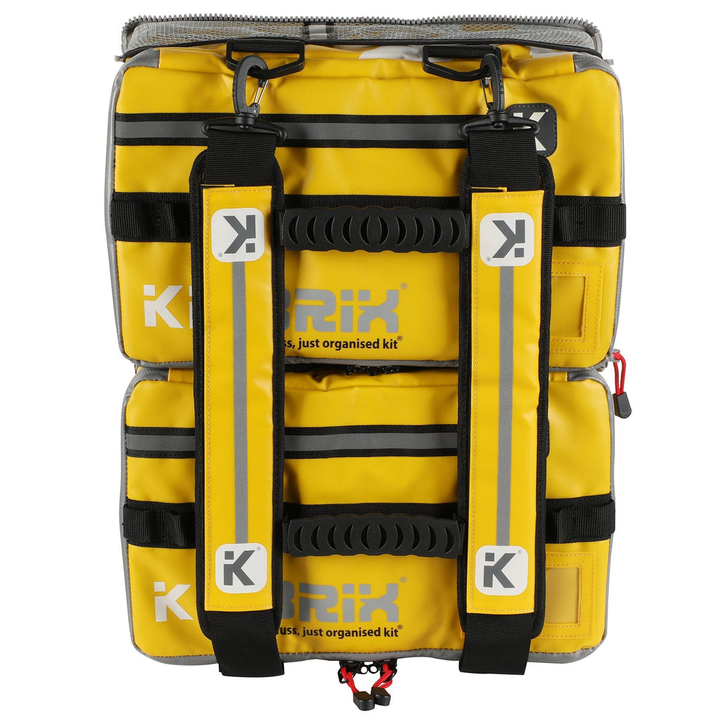 yellow kitbrix bag