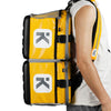 yellow kit bag
