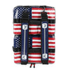 USA flag triathlon backpack